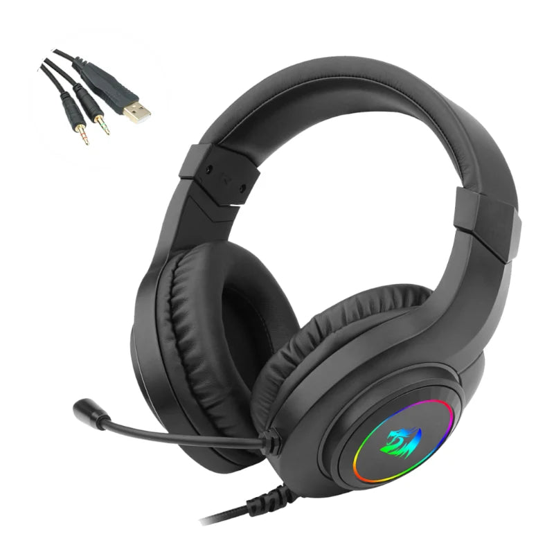 SteelSeries Apex 3 TKL Gaming Keyboard + Redragon Over-Ear HYLAS RGB Gaming Headset + HyperX Pulsefire Mat Gaming Mouse Pad - Medium + Redragon M816-RGB Wired Gaming Mouse - Black - Bundle Offer