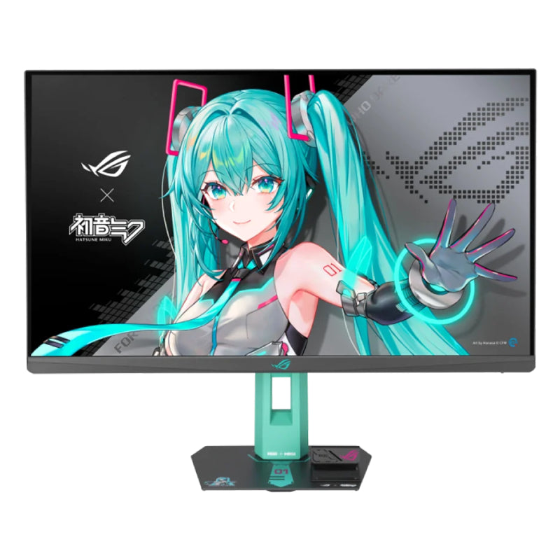ASUS ROG STRIX XG27ACMEG-G - 27" QHD / 0.3ms / Up to 260Hz / HDMI 2.1 / DisplayPort 1.4 - Hatsune Miku Edition Gaming Monitor