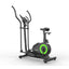 Black Bull 2-in-1 Elliptical Cross Trainer with Seat - Users Up to 120KG / Black
