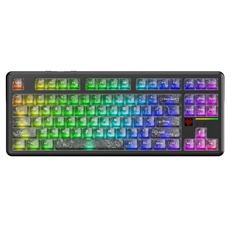 ATTACK SHARK X87 ULTRA Wireless Mechanical Keyboard With 8K Wireless Receiver -  Forged Carbon