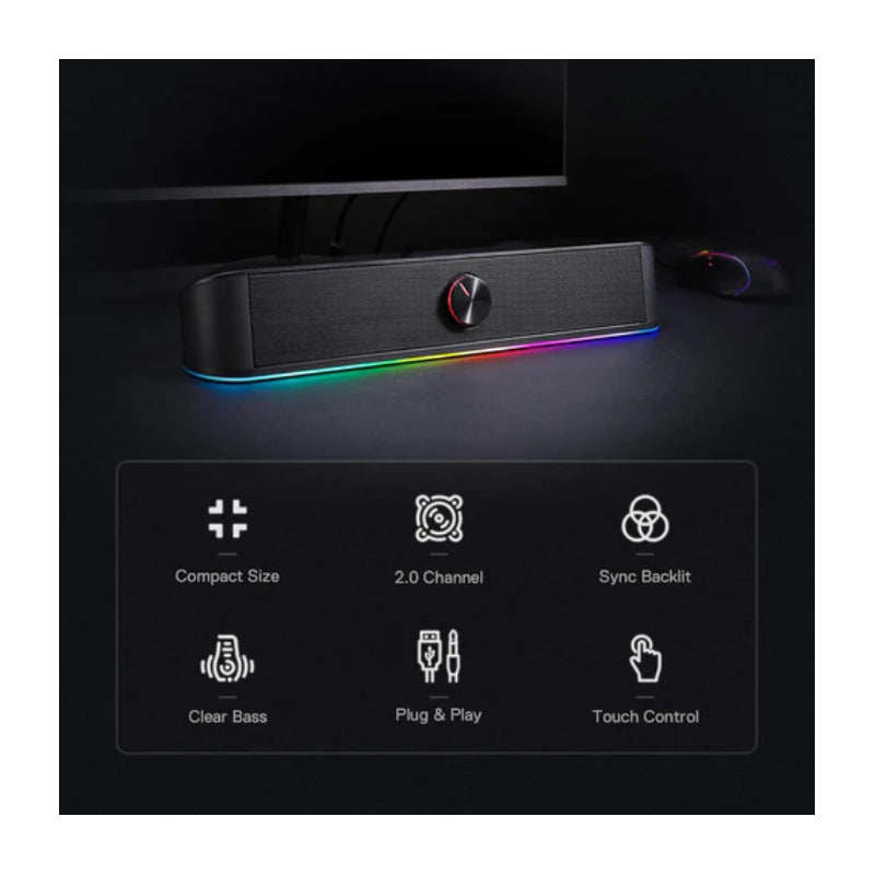 Redragon ADIEMUS GS560 - 3.5mm / USB / Speaker