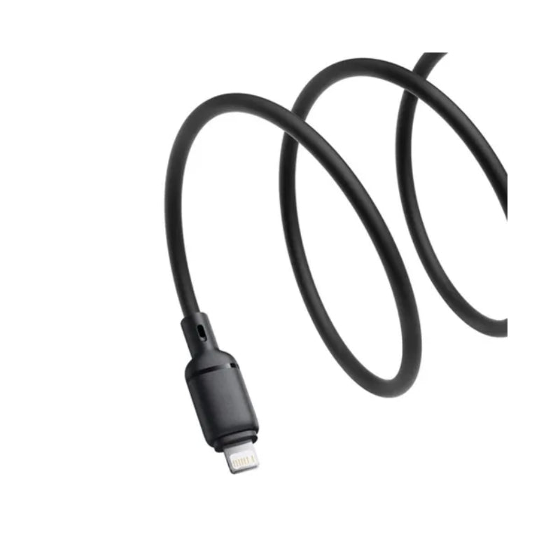 Baseus Silky USB-A to Lightning Fast Charging Cable - 2 Meters / Black