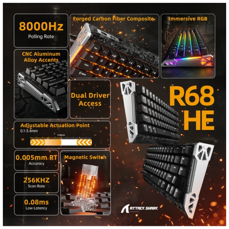 لوحة مفاتيح ألعاب ميكانيكية هجينة ستيل سيريز أبيكس 5، سلكية، RGB، باللون الأسود
