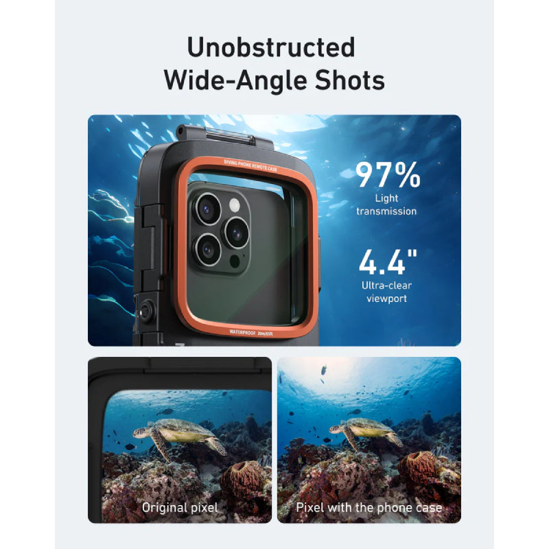 TELESIN Underwater Diving Phone Case