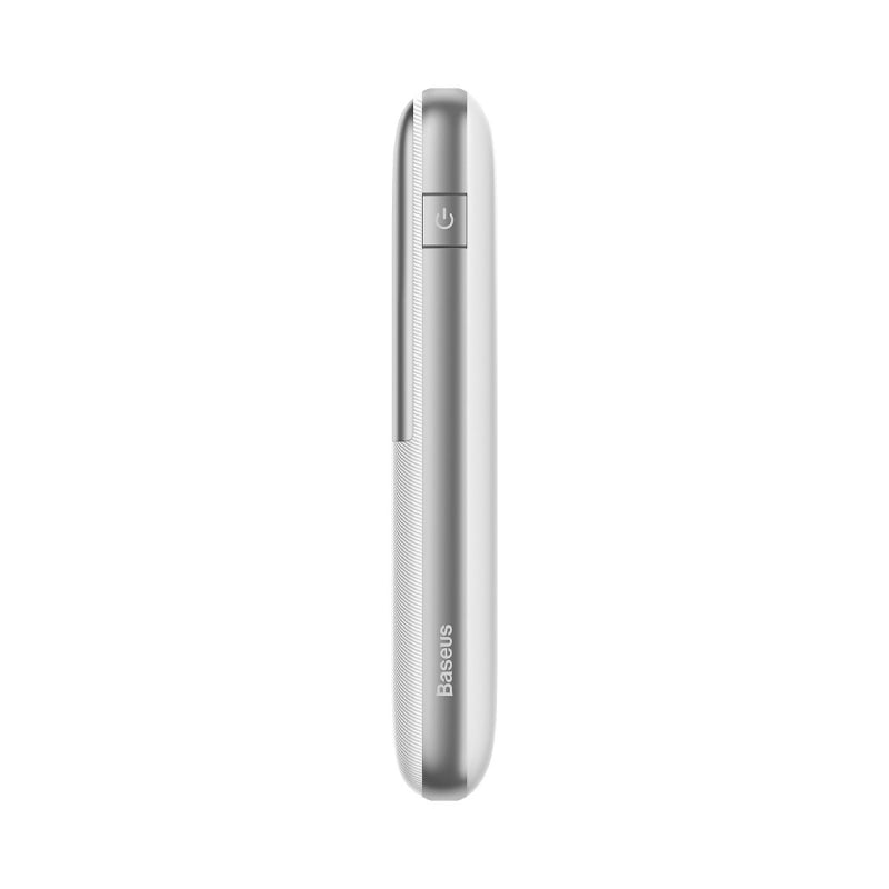 Baseus Bipow Pro Digital Display Fast Charge Power Bank - 10000mAh/ 22.5W/ White