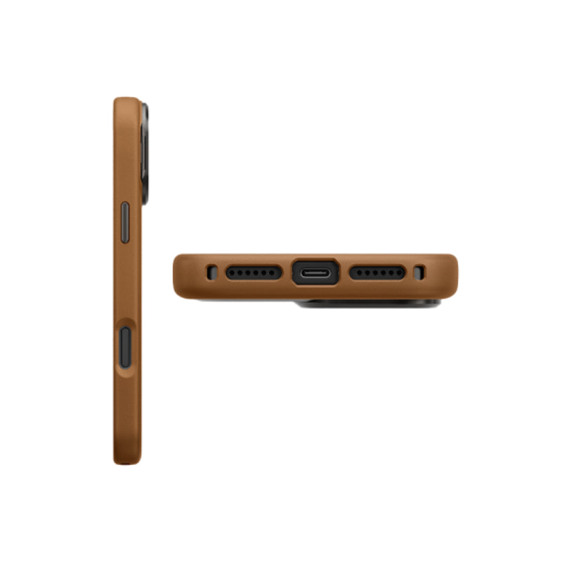 UNIQ Hybrid Heldro Pro Magclick Charging Case For iPhone 17 Pro - Caramel