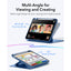 ESR Flip Hybrid Case (Pencil Holder) For iPad 11 inch/10.9 inch 11th Gen(A16)/10th Gen - Blue