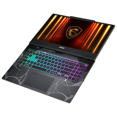 MSI Cyborg 15 B2RWEKG - شاشة 15.6 بوصة بدقة FHD / كور / ذاكرة وصول عشوائي (RAM) س 16 جيجابايت  1 تيرابايت  إس إس دي NVMe م.2) / بطاقة رسومات GeForce RTX 5050 8 جيجابايت / نظام التشغيل ويندوز 11 هوم