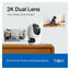 TP-Link Tapo C245D Dual Lens Pan/Tilt Security Camera - 2K 3MP Dual Lens / Up to 15 fps / Two-Way Audio / AI Detection / Night Vision