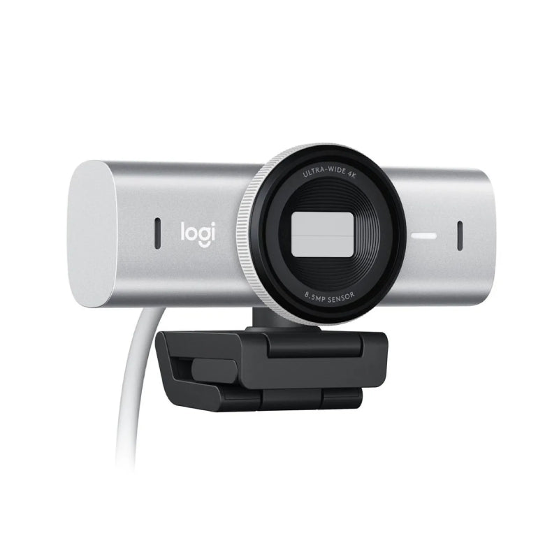 Logitech MX Brio 4K Ultra HD Collaboration and Streaming Webcam - 4K/30fps / USB-C / wired / Pale Gray