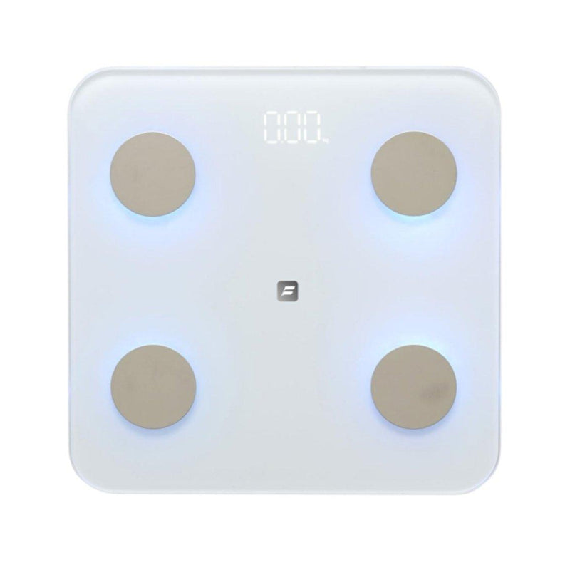 Fitdays+ Macro Body Scale - Smart Body Composition Scale / 8 High Precision Sensors - White