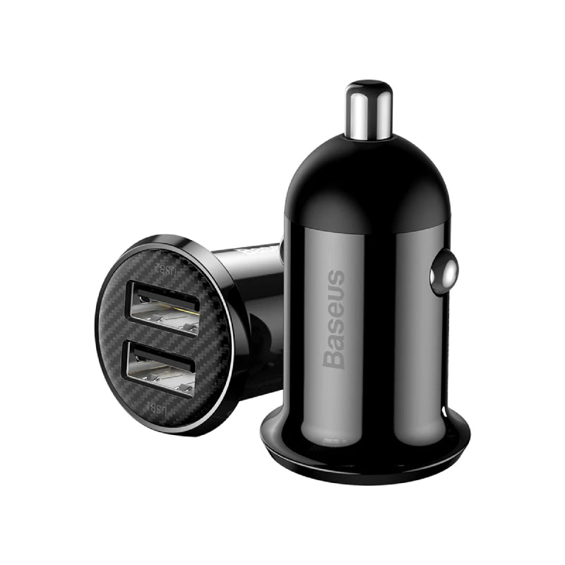 Baseus Grain Pro Car Charger - USB-A / Black