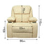 Black Bull Premium Sofa Swivel Rocker Recliner Size - Fabric Beige