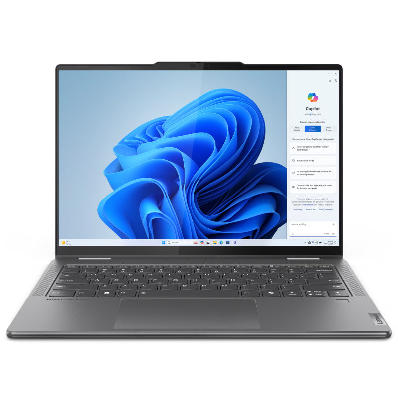 Lenovo Yoga 7 2-in-1 Gen 9 - 14.0" WUXGA / Ultra 5 125H / 16GB / 512GB (NVMe M.2 SSD) / Win 11 Home / 1YW / Lenovo Yoga 14-inch Sleeve / Storm Grey - Laptop