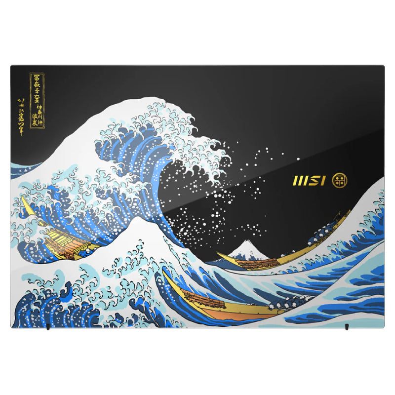 MSI Prestige 13 AI+ Ukiyoe Edition A2VMGجهاز كمبيوتر  شاشة OLED مقاس 13.3 بوصة / ألترا 258V / ذاكرة وصول إس إس ديوائي (RAM) سعة 32 جيجابايت  سعة تخزين 1 تيرابايت  إس إس دي NVMe م.2) /هوم ويندوز 11 هوم