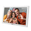 PROMATE 10.1" Vibrant Full HD Smart Multimedia Wi-Fi Digital Photo Frame - White
