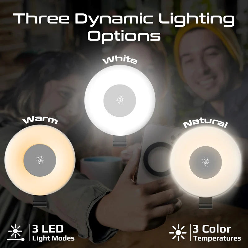 PROMATEنحيف ماج سيف قابلة لاعادة الشحن ال اي دي  ضوء