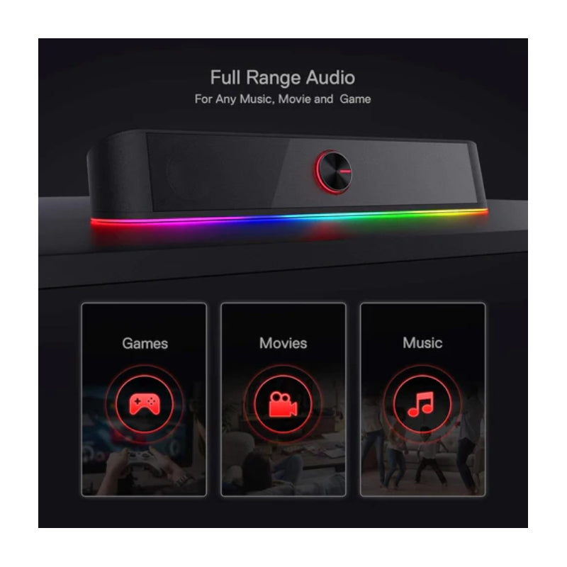 Redragon ADIEMUS GS560 - 3.5mm / USB / Speaker