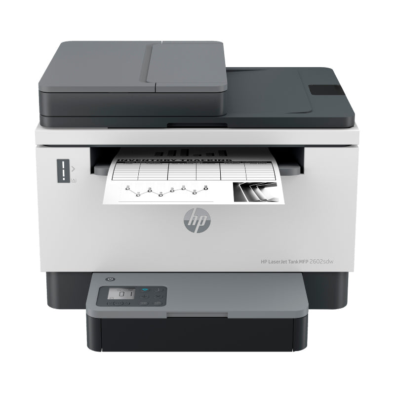 HP LaserJet Tank MFP 2602sdw - 22ppm / 600dpi / A4 / USB / Wi-Fi / LAN / Mono - Printer