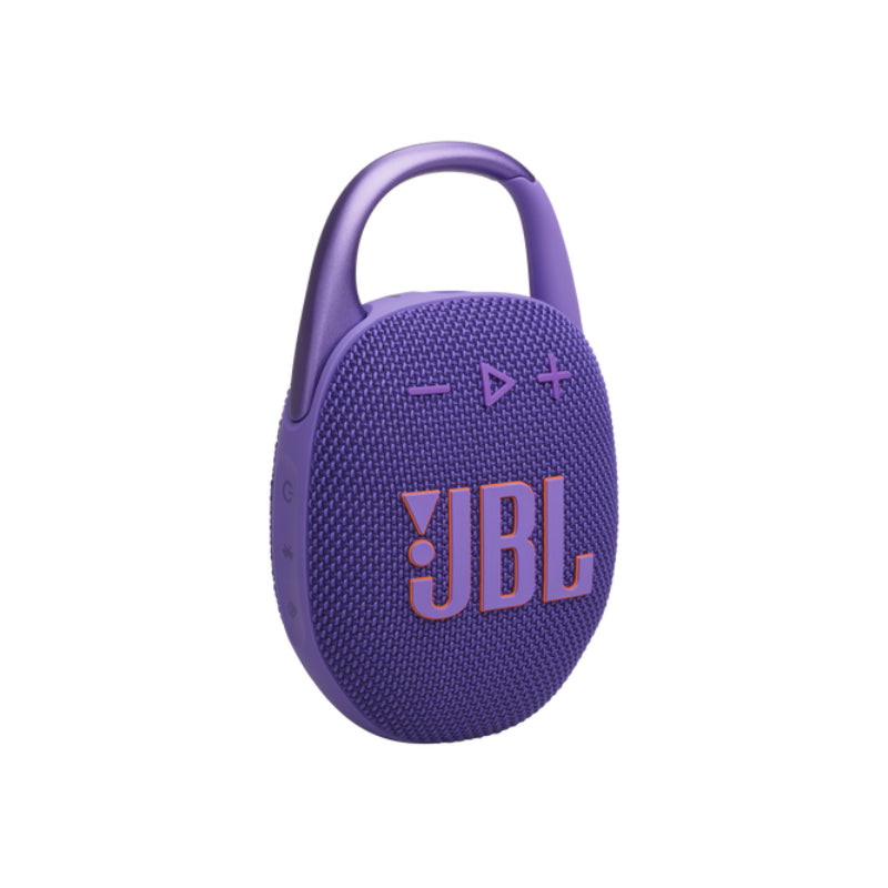 JBL Clip 5 Bluetooth Portable Speaker - Stereo / Wireless / Bluetooth / Type-C - Purple
