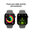 Apple Watch Series 11 - LTPO OLED / 64GB / 42mm / Bluetooth / Wi-Fi + Cellular / Medium/Large / Natural Titanium Case
