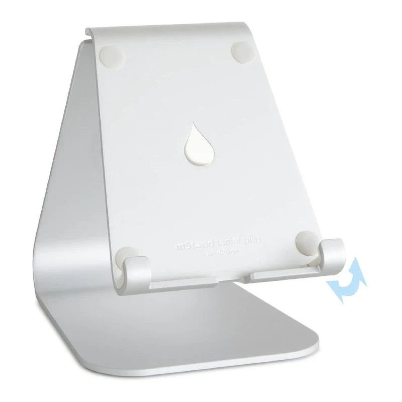 Bundle Offer - ZUGU iPad Pro 11 Gen 5/6 (2024-2025) Case - Black + Rain Design mStand Tablet Plus iPad Stand - Silver