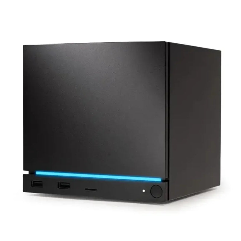 Valve Steam Machine Pre-built Gaming PC - Semi-custom AMD Zen 4 6-Core / 16GB / 512GB SSD / HDMI 2.0/DisplayPort 1.4/USB/Ethernet / Black