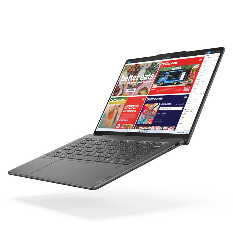 Lenovo Yoga 7 2-in-1 Gen 9 - 14.0" WUXGA Touch / Ultra 5 125H / 16GB / 512GB (NVMe M.2 SSD) / Win 11 Home / Arb/Eng / 2YW / Lenovo Yoga 14-inch Sleeve / Lenovo Digital Pen / Storm Grey - Laptop