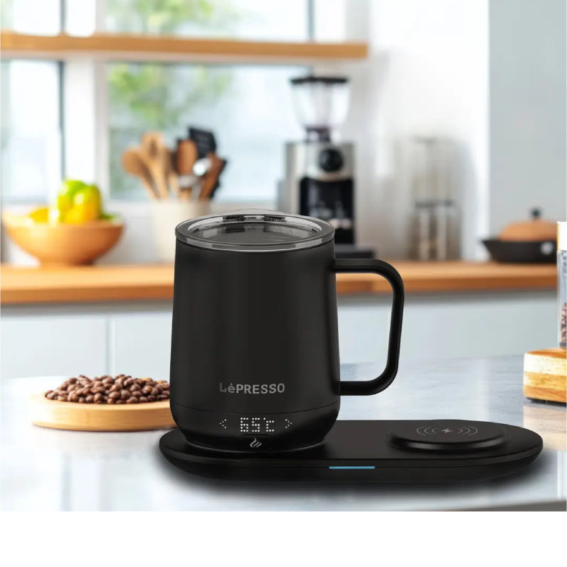 LePresso Smart Heating Mug - 355ml / 4000mAh / Black