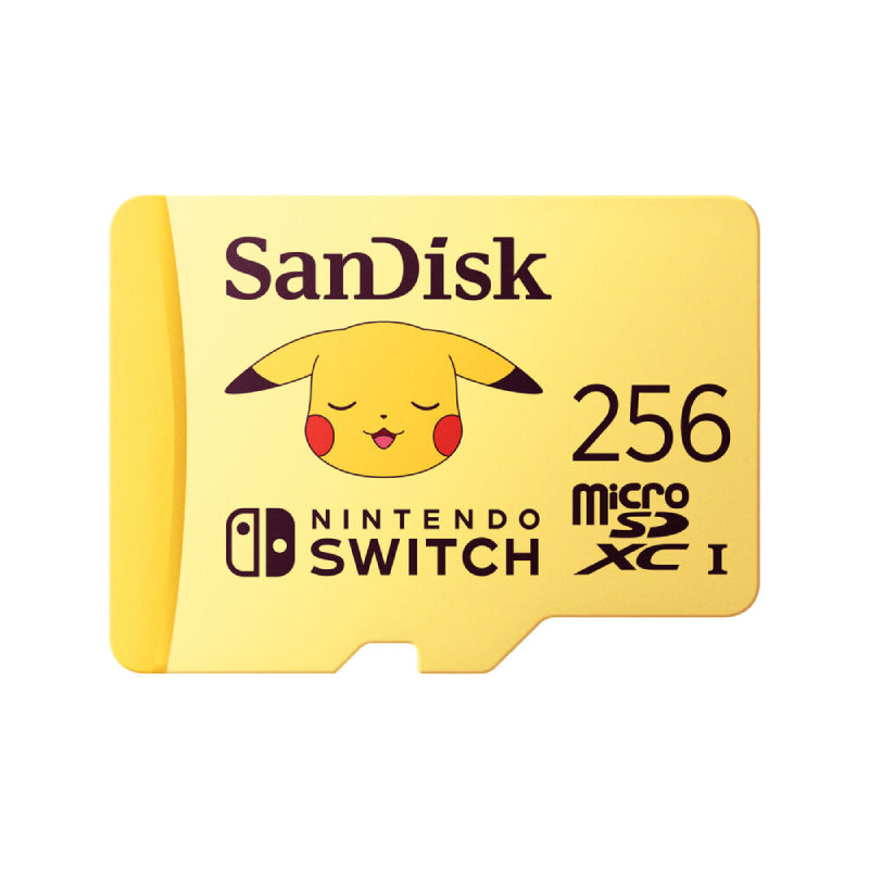 بطاقة  microSD من SanDisk Pokemon بطاقة  256 جيجابايت  فوق  نقل فوق إلى