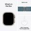 Apple Watch Ultra 3 - LTPO OLED / 64GB / 49mm / Bluetooth / Wi-Fi / Cellular / Small / Natural Titanium Case with Light