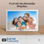 PROMATE 10.1" Vibrant Full HD Smart Multimedia Wi-Fi Digital Photo Frame - White