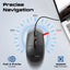 PROMATE Ergonomic Design Wired Optical Mouse - 1200 DPI