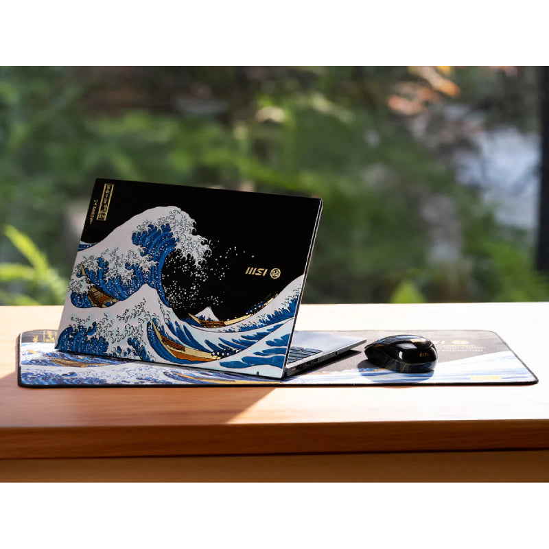MSI Prestige 13 AI+ Ukiyoe Edition A2VMGجهاز كمبيوتر  شاشة OLED مقاس 13.3 بوصة / ألترا 258V / ذاكرة وصول إس إس ديوائي (RAM) سعة 32 جيجابايت  سعة تخزين 1 تيرابايت  إس إس دي NVMe م.2) /هوم ويندوز 11 هوم