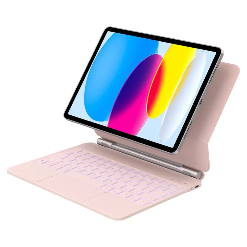 Green Lion Wireless Magic Keyboard Case for iPad 10th Gen - 11" A16 (2025) / Pink