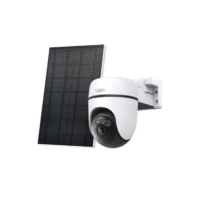 TP-Link Tapo C630 KIT Solar-Powered Pan/Tilt Security Camera Kit - 3K 5MP / Up to 15fps / Two-Way / AI Detection / Night Vision