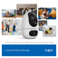 TP-Link Tapo C245D Dual Lens Pan/Tilt Security Camera - 2K 3MP Dual Lens / Up to 15 fps / Two-Way Audio / AI Detection / Night Vision