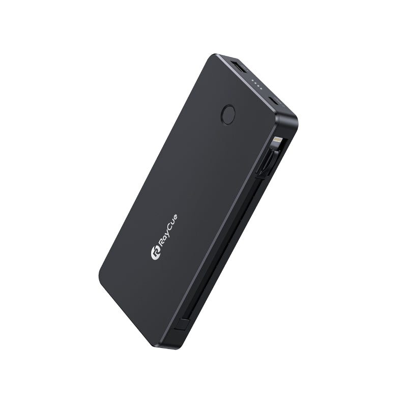 Raycue BoostDock 8 in 1 Charging Station Combo Power Bank (UK) - 8x 10000mAh / 18W / USB-C / Black