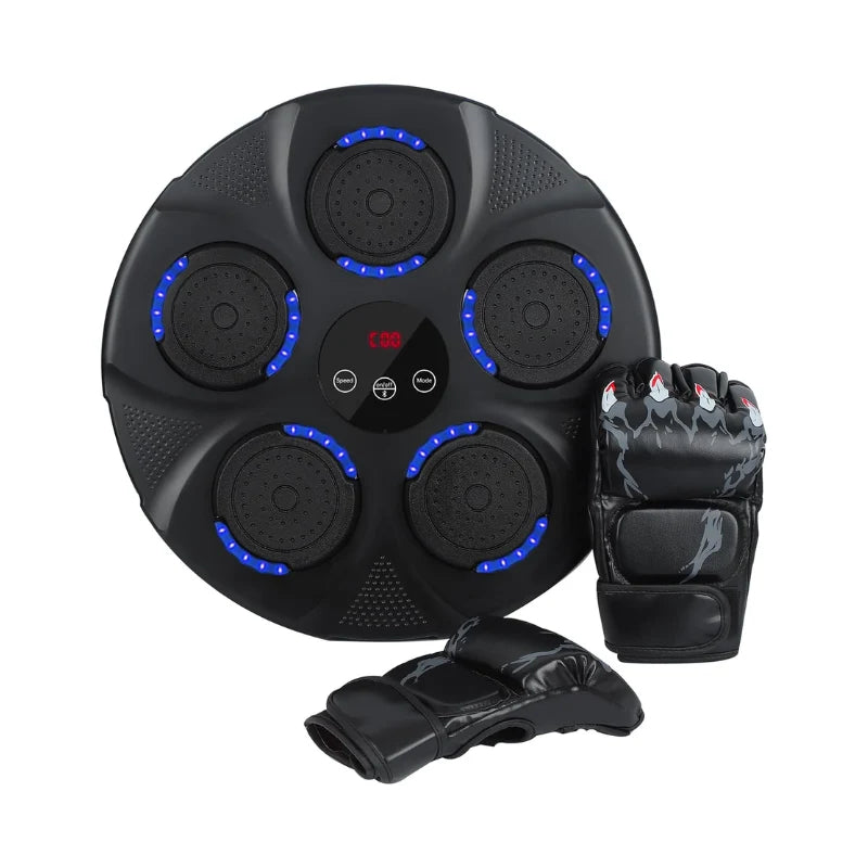 Black Bull Music Boxing Machine - for Kids & Adults