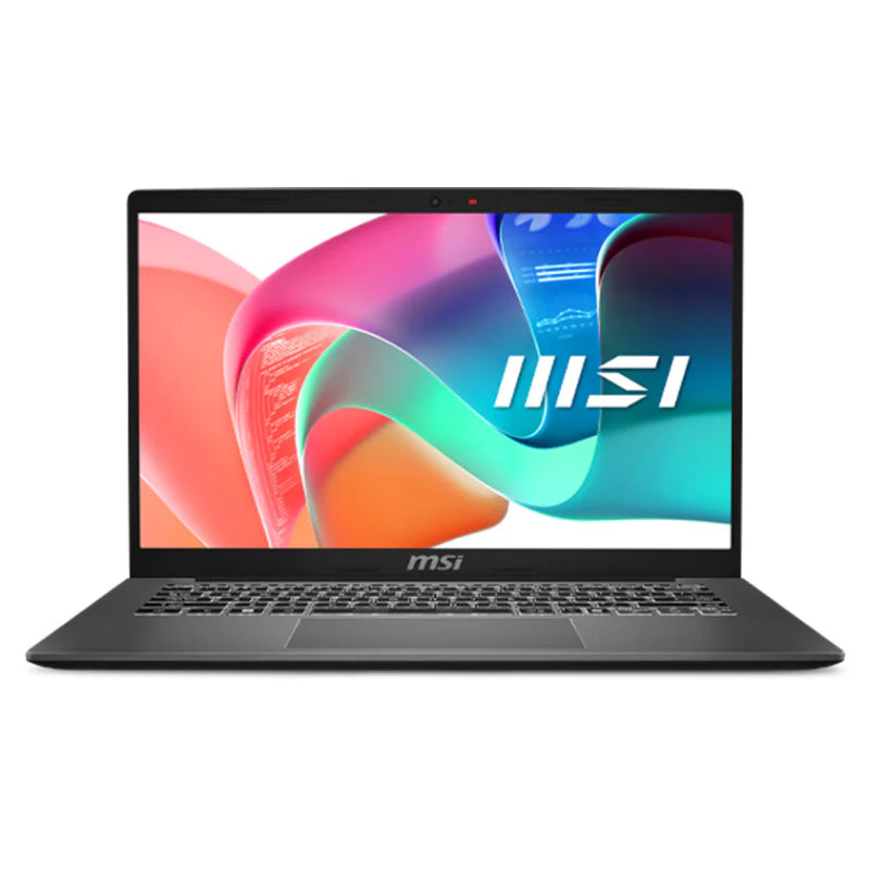 MSI Modern 14 F1MG - 14 بوصة بدقة FHD / كور / ذاكرة وصول عشوائي (RAM) سعة 16 جيجابايت  512 جيجابايت  إس إس دي NVMe م.2) / ويندوز 11  التشغيل ويندوز 11 هوم