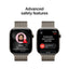 Apple Watch Series 11 - LTPO OLED / 64GB / 46mm / Bluetooth / Wi-Fi + Cellular / Medium/Large / Natural Titanium Case