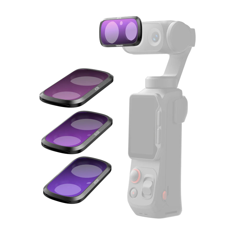 TELESIN ND4+ND16+ND64 Filter Kit for Insta360 Luna Ultra