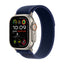 Apple Watch Ultra 2 (2024) - LTPO OLED / 64GB / 49mm / Small/Medium / Bluetooth / Wi-Fi / Cellular / Titanium Blue Trail Loop