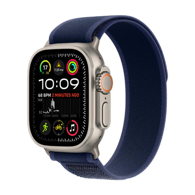 Apple Watch Ultra 2 (2024) - LTPO OLED / 64GB / 49mm / Small/Medium / Bluetooth / Wi-Fi / Cellular / Titanium Blue