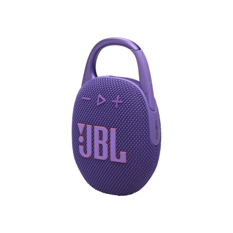JBL Clip 5 Bluetooth Portable Speaker - Stereo / Wireless / Bluetooth / Type-C - Purple