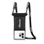 Seawag Smartphone Waterproof Case 6.9" With Floating Foam - Black