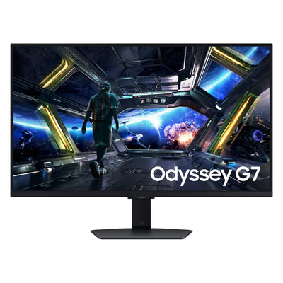 Samsung 32" Gaming Monitor G7 G70D Odyssey - 32.0" IPS 4K / Up to 144Hz / 1ms / USB / HDMI2.1 / DisplayPort 1.4 / LAN / Wi-Fi / Bluetooth / Black - Monitor