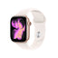 Apple Watch Series 11 - LTPO OLED / 64GB / 42mm / Bluetooth / Wi-Fi / Small/Medium / Rose Gold Aluminum Case with Light