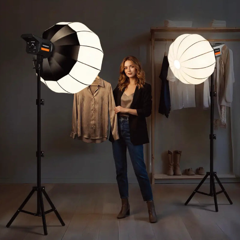 Porodo Lifestyle Cannes Studio Professional LED Studio Light - Black