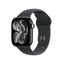 Apple Watch Series 11 - LTPO OLED / 64GB / 46mm / Bluetooth / Wi-Fi / Small/Medium / Jet Black Aluminum Case With Black